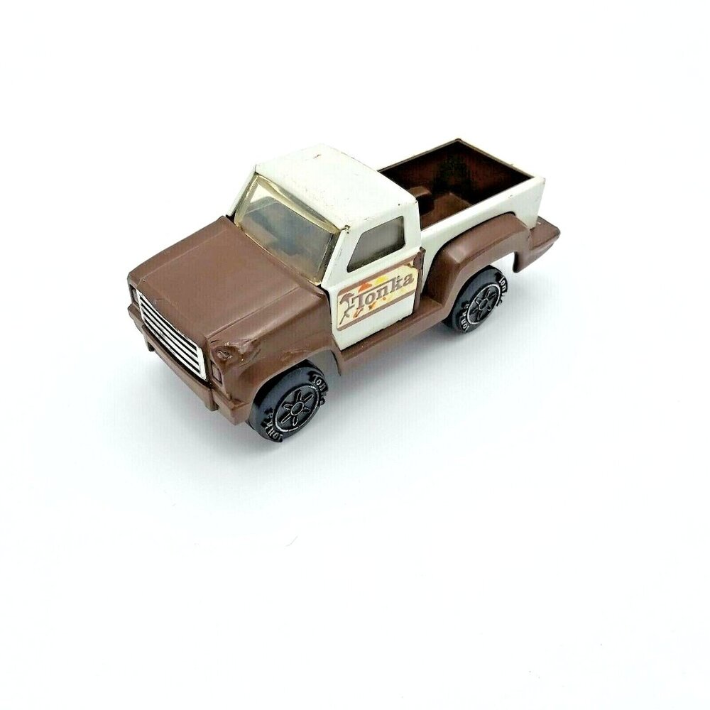 Vintage 1979 Tonka Pickup Truck Brown & White - Model 812888A - Made in USA
